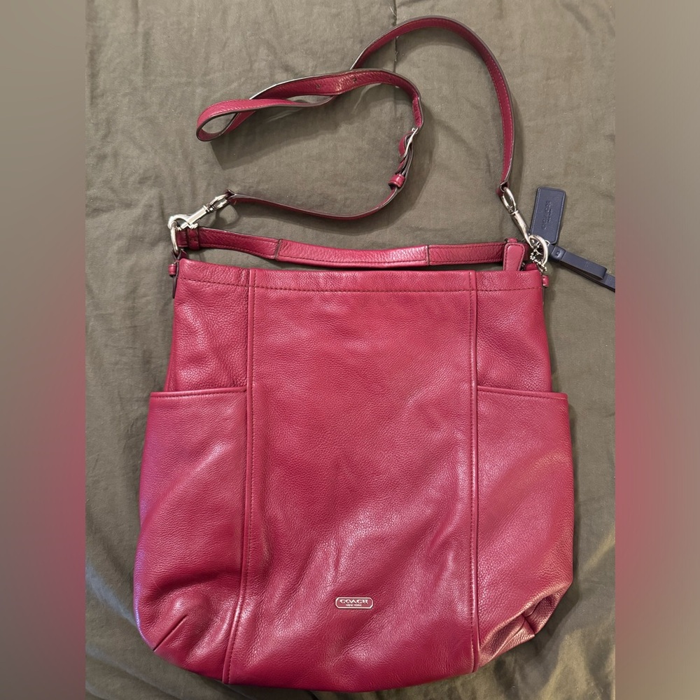 Red Coach Bag